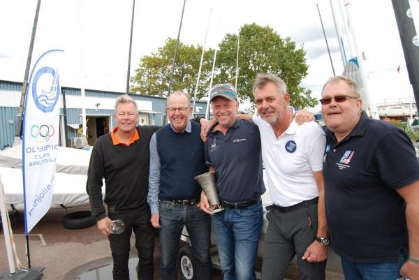 Sverige Cupen 2018 Bilden visar "topp 5" i Sverige Cupen 2018. Fr. v. ser vi Svante Collvin (2:a), Pär Friberg (5:a), Fredrik Tegnhed (1:a), Mikael Nilsson (3:a), samt Stefan Nordström (4:a).