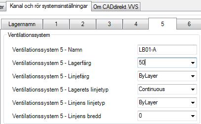 Namn: FF1-F Lagerfärg: 41 Aktivera flik 5. Ställ markören i rfältet och redigera texten.