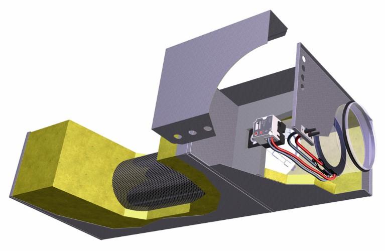 EHO(S,E) Flödesvariator Mått och vikt Flödesvariator EHOS, EME med ljuddämpare (standard/ lång) Variatorn kan användas både för variabelt och konstant flöde och eventuell tvångsstyrd avstängning både