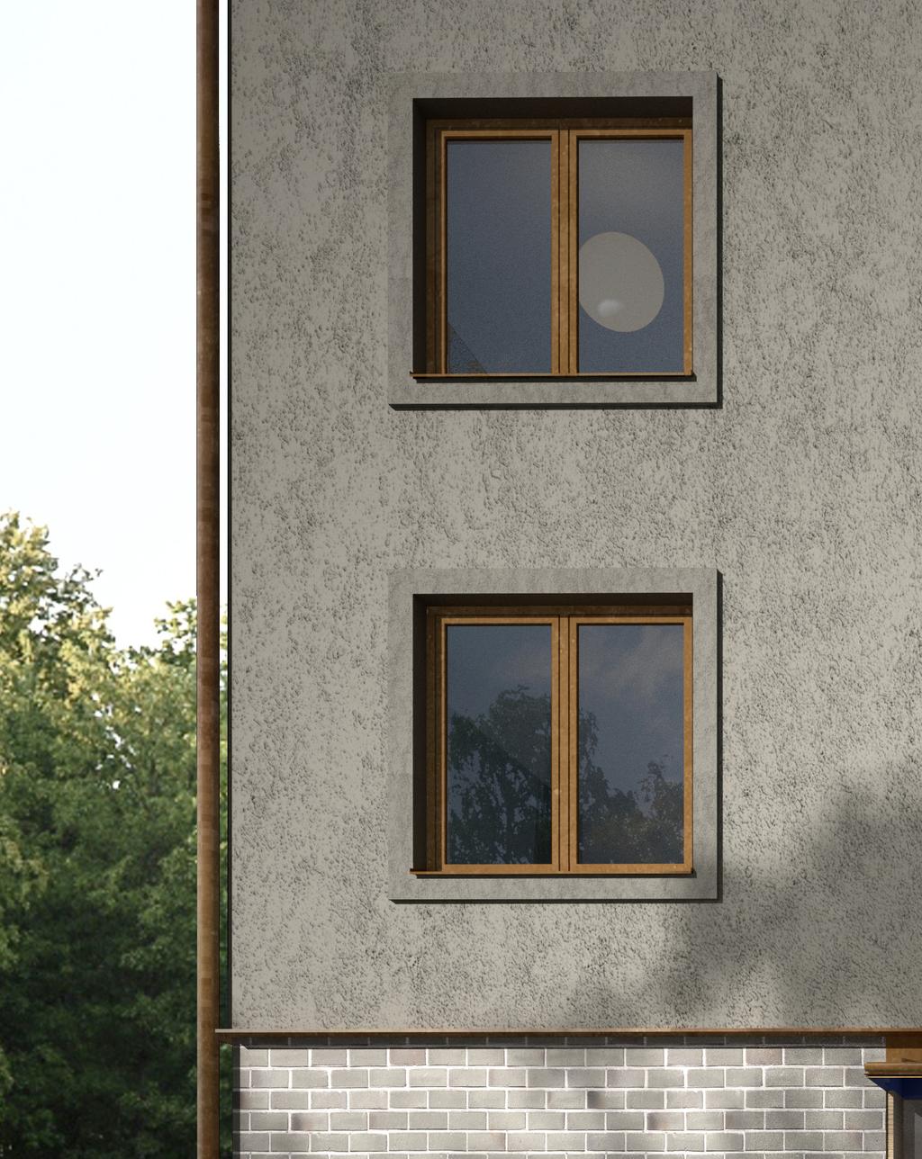 02 gestaltningsdelar utvändigt 2.3 Tak och takfot GESTALTNINGSMÅL ETT VÄLFORMAT HUS GEOMETRI TAKFOT - EXEMPEL PÅ UTFÖRANDE Stockholmshusen utförs med antingen sadeltak, tälttak eller valmat tak.