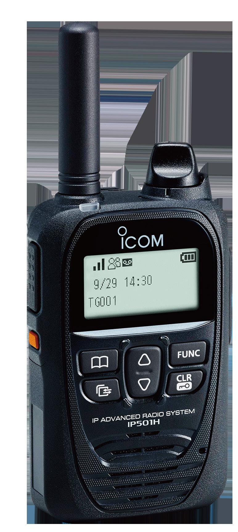 IP501H/IP501M Icom LTE-radio kombinerar två världar Icoms nya unika radioapparater är utvecklad för att utnyttja de bästa egenskaperna av två olika världar.