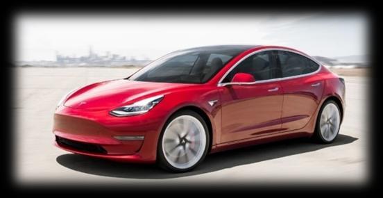 Tesla Model 3 el Tesla Model 3 Standard Plus El 16, kwh/ km (WLTP) 55 kwh 4,9 mil (WLTP) 261 hk Säkerhet 5 stjärnor (Euro