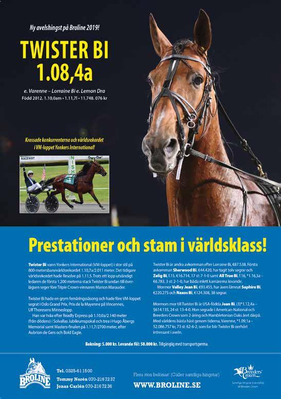 VAGGERYD // 0 M VOLTSTART START. Gösta Asplunds Minneslopp Svensk Travsports Unghästserie Treåringslopp Ston -åriga svenska ston.00-0