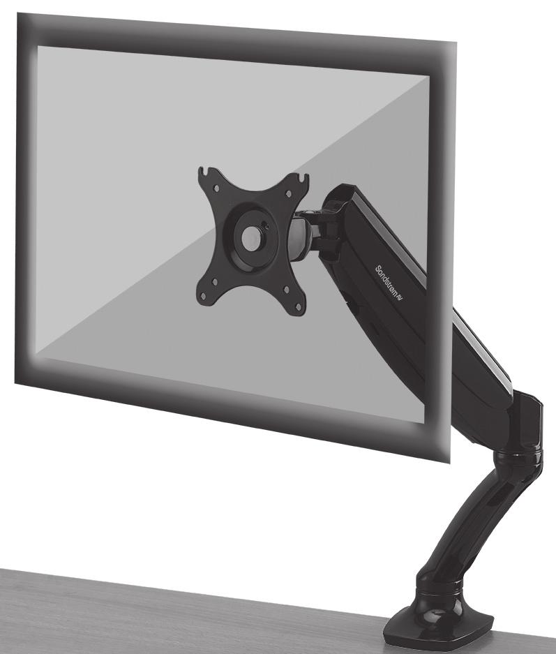 Easy glide full motion monitor mount AMS15 Instruction Manual Easy glide full motion monitor mount Instruksjonsmanual Skjermfeste med full, flytende bevegelse Instruktionsbok