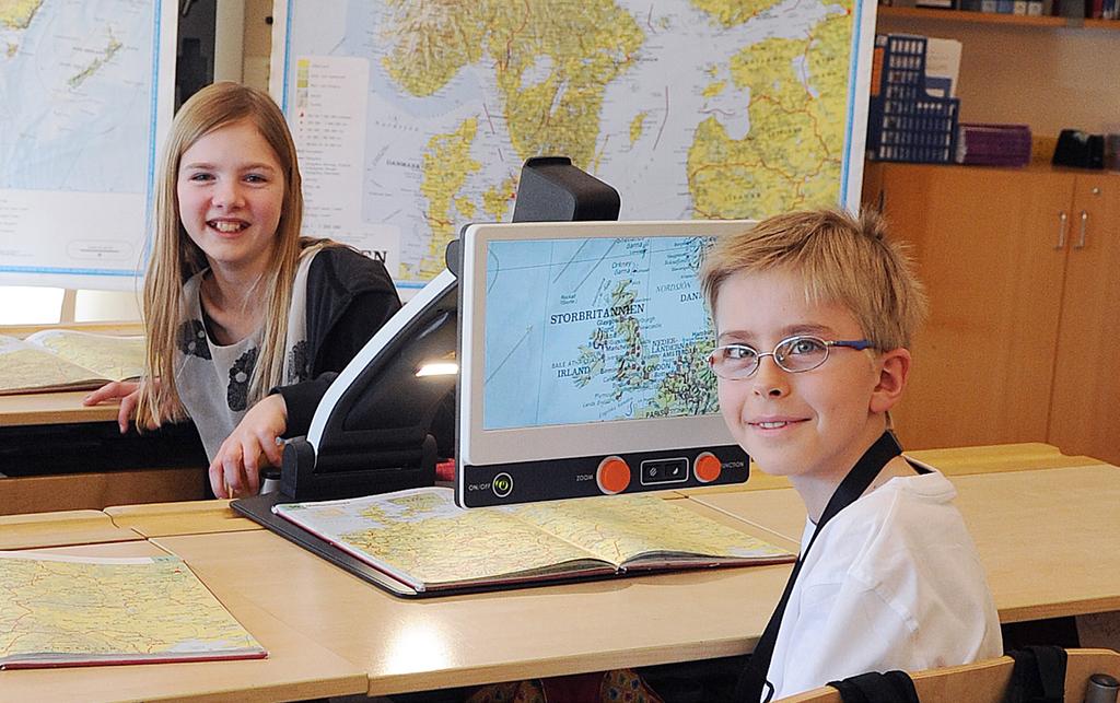 Väljer du en enhet utan integrerat läsbord, finns möjlighet att istället välja till det mindre separata läsbordet MLRT-XY som också har