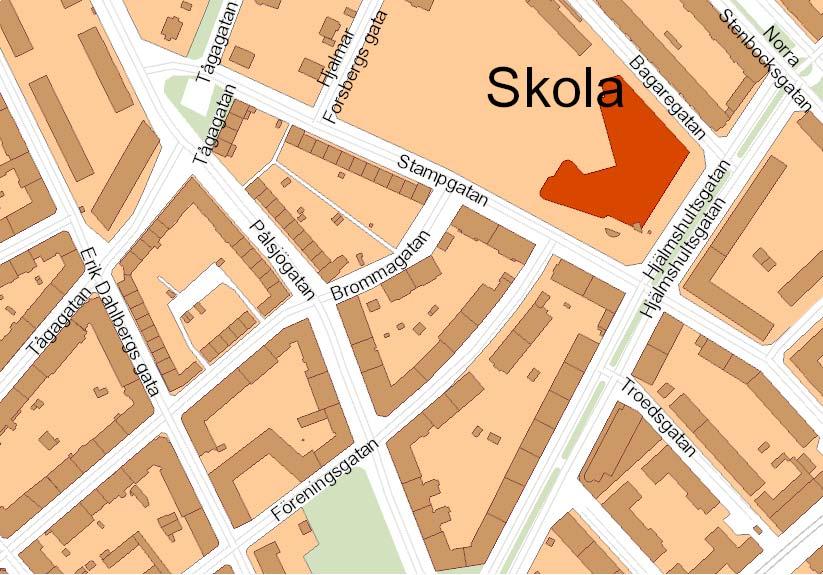 Ändring av detaljplan (akt 1283k-15932) för fastigheten Städet 11 Tågaborg, Helsingborgs stad PLANOMRÅDE Planområdets läge Planbeskrivning Upprättad den 23 mars 2016 STANDARD FÖRFARANDE Program