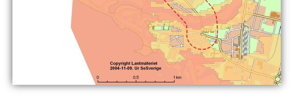 Trafikmängderna på väg 1000 är i den omfattningen att omhändertagande och rening av dagvatten inte är aktuellt.