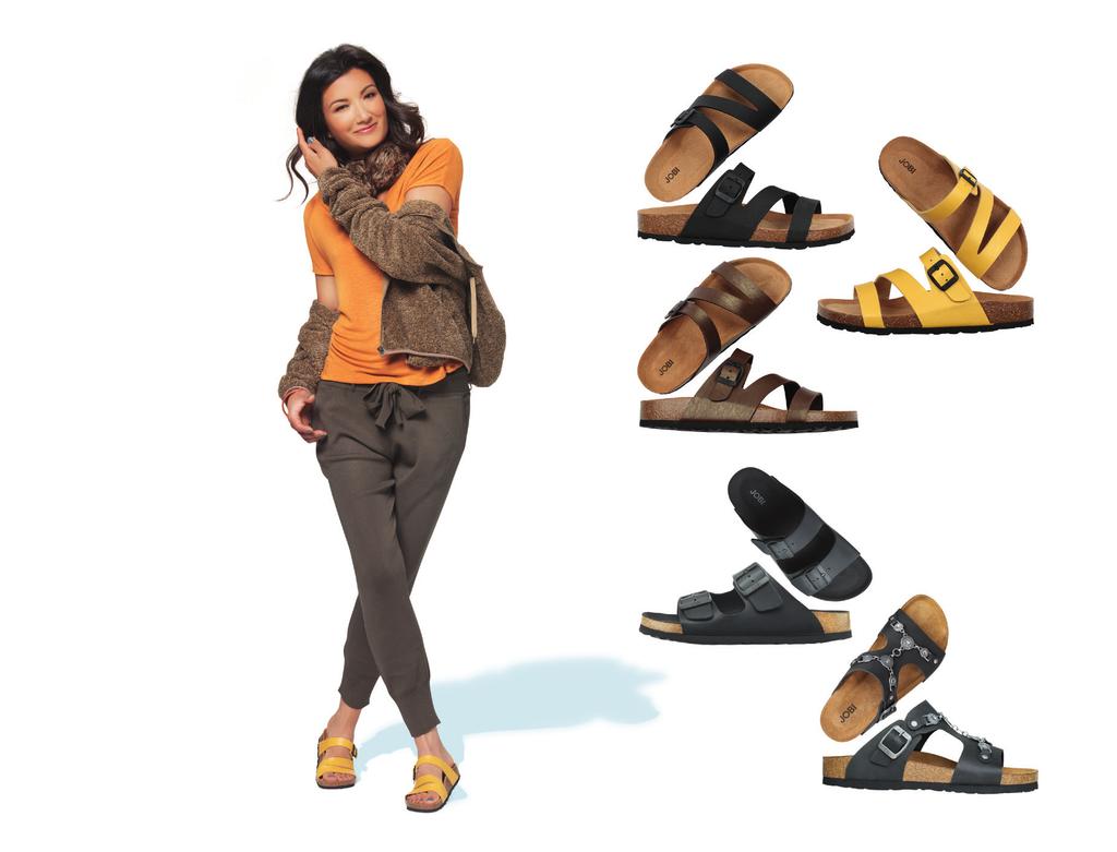 Sandal Softsole Art nr 18389 Färg/stl Svart, gul, brons 36-41 Skinnsandal Softsole Art nr 15516 698:- 598:- Sköna steg varje dag. * Vi har bytt ut materialet i våra ovandelar till Eco-leather.