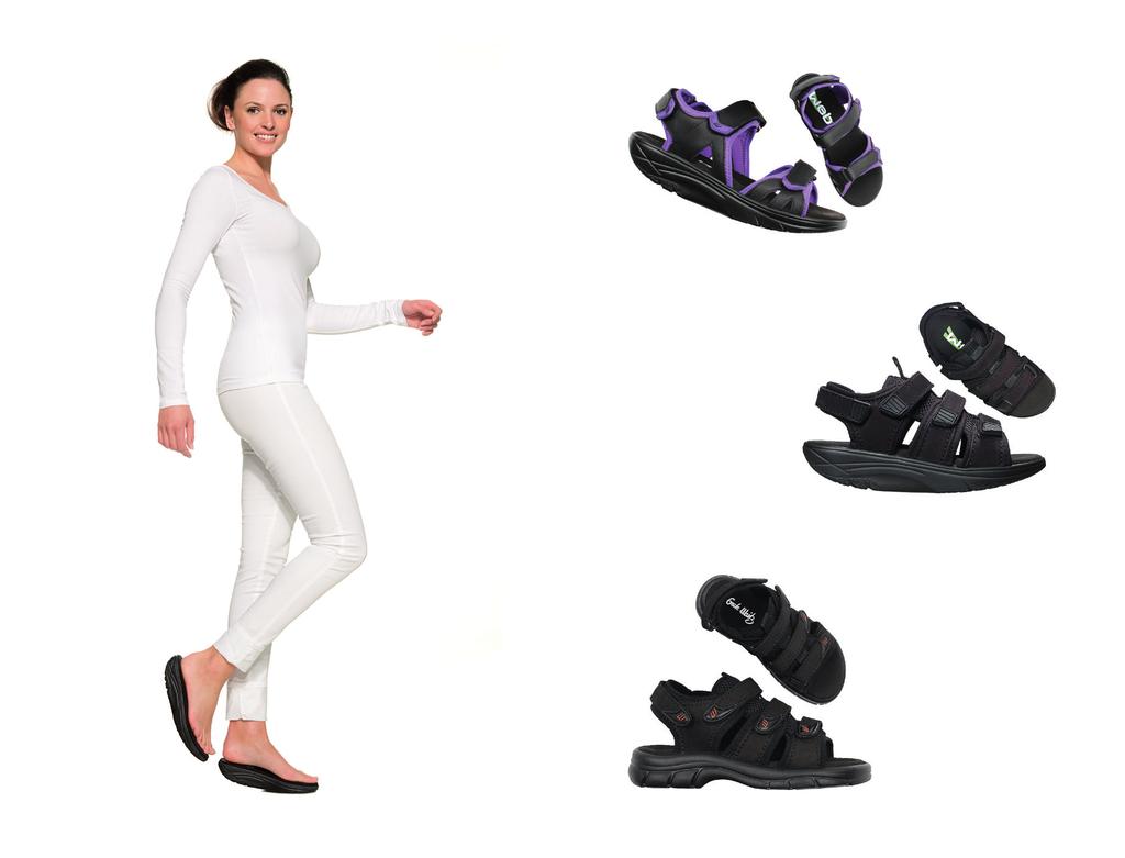 WEB. På rullande fot för ökad styrka, stabilitet och balans. Sandal WEB rullsula Art nr 21400 Färg/stl Svart/lila 36-42 1 095:- Förbättrar hållning och gångmönster.