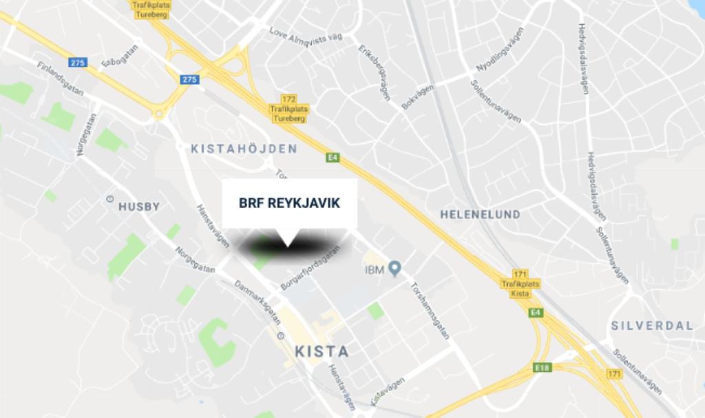 Bostadsarea: 2 717 kvm Lokalarea: 0 kvm Antal bostäder: 69 Garageplatser: 49 Insatser: 1