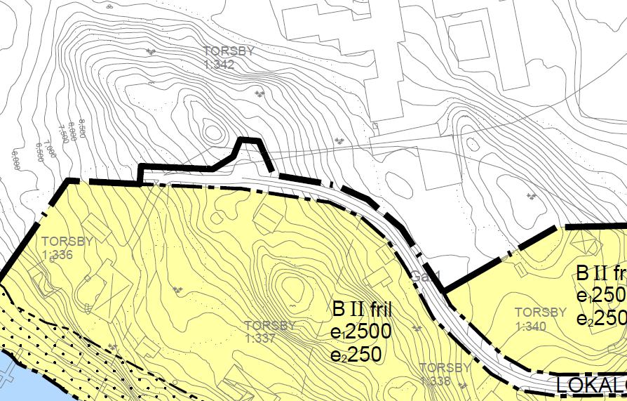 Vändplan Draguddsvägen Planen möjliggör anläggning av en vändplan så att bl a kravet för vändning med renhållningsfordon kan uppfylla.