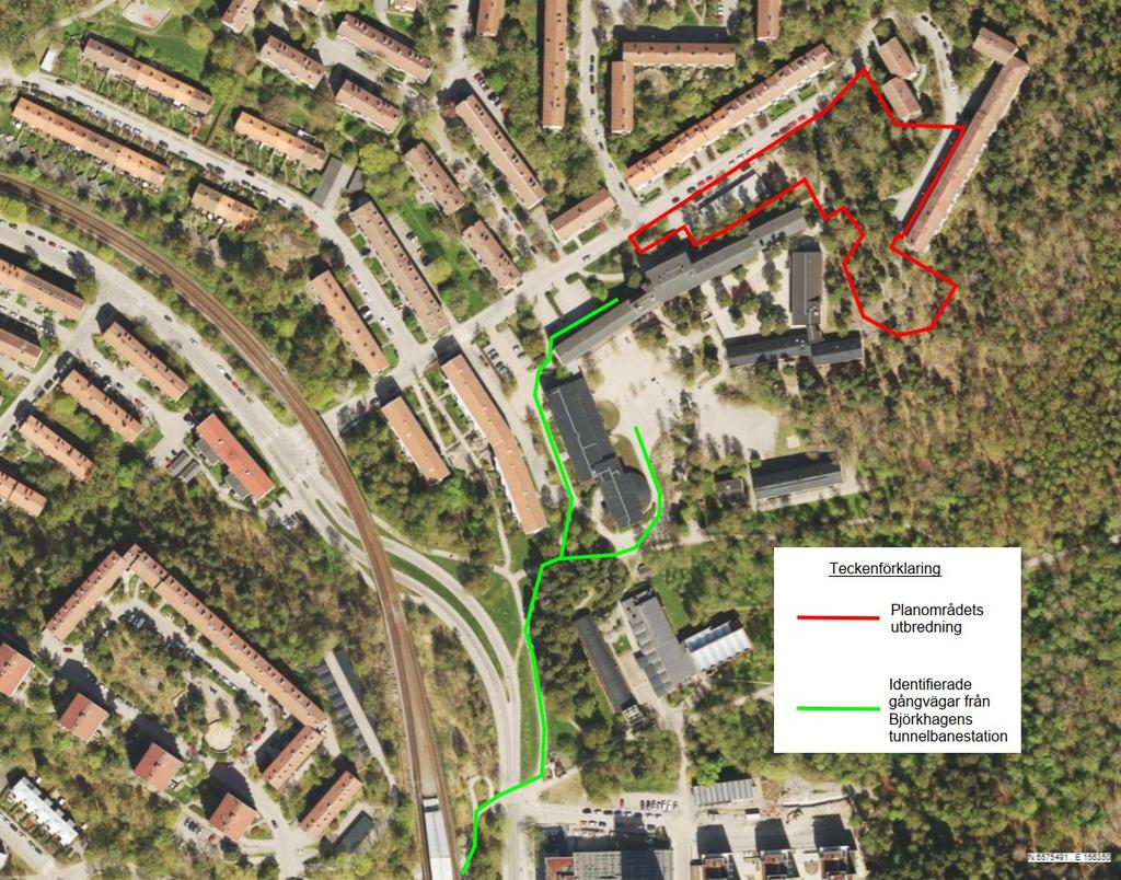2.1 SKOLVÄGAR Utmed Karlskronavägen finns en kommunal grundskola, Björkhagens skola och en förskola, förskolan Kronan.