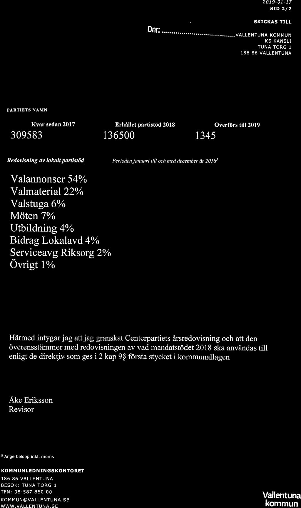 utlhlål$å,l"o,iw,l* 20t9-03- 0l 2019-01-17 srd 2/2 Dnr: "' "'" " "...'...'... -.