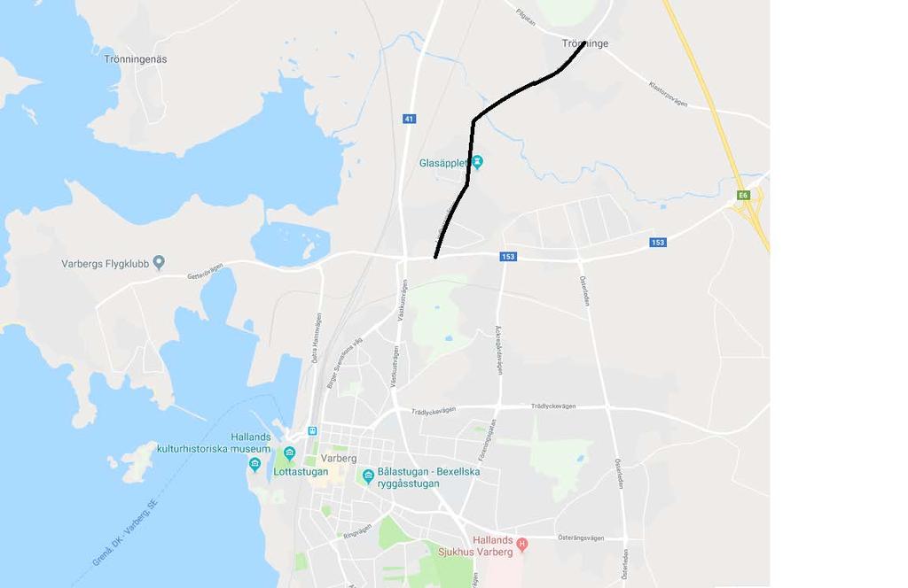 ÅF har tagit fram ett resultat för uppskattade trafikflöden som gäller i nuläget samt trafikflöden för år 2030 med utbyggnation i kombination med olika hastighetsalternativ.