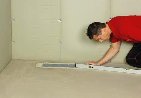 en liten roller eller en elementpensel.