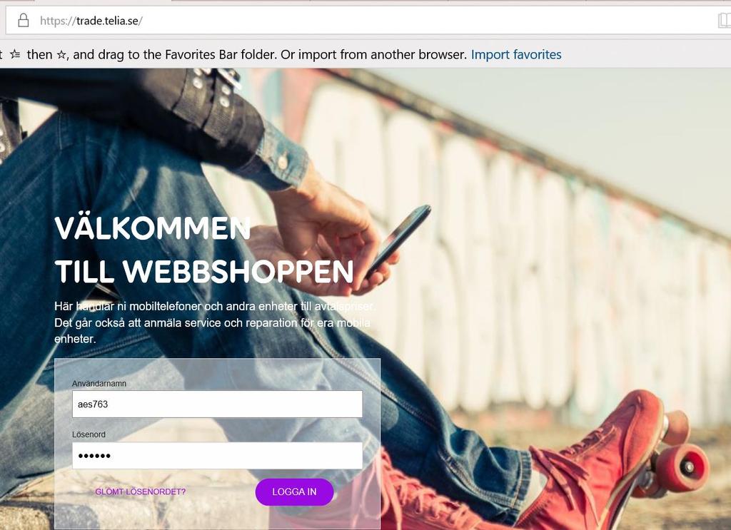 BESTÄLLNINGAR AV UTRUSTNING FÖR HOMECARE RMP Ni får en dedikerad webbshop som innehåller utrustning som kan levereras med HomeCare RMP.