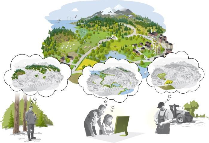 Underlag för kompensation Grön infrastruktur och kompensation Grön infrastruktur är nätverk av natur som bidrar till fungerande livsmiljöer för växter och djur och till människors välbefinnande.