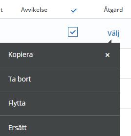 för att först ta bort den och lägga till