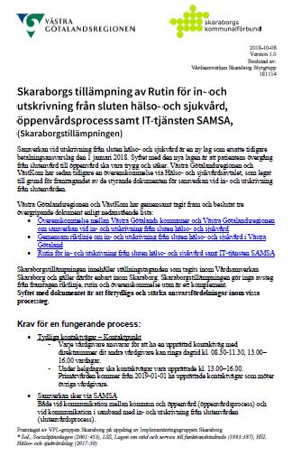 Rehabkedjan Skaraborg Finns att läsa
