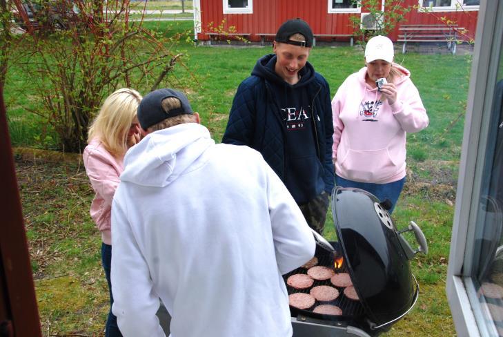 Många kluriga frågor besvarades efter vägen samt ett kör test på