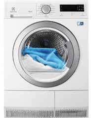 Med skontrumma får du skonsam hantering av dina kläder. PVC-fri. Tvättmaskin EWF 1687 HDW (t.h.) Ny modern design med silverdetaljer.