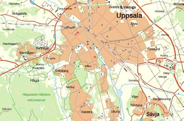 Kronparken Hitta hit Kronparken ligger mellan bostadsområdet Rosendal i väster, Ångströmslaboratoriet i öster och Kungsängsleden/Vårdsätravägen i söder.