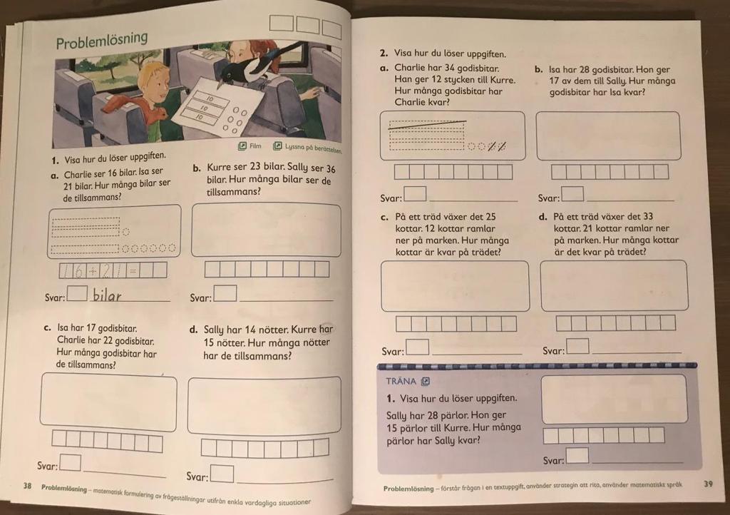 RESULTAT I följande avsnitt presenteras resultatet från analysen av varje lärobok enskilt. Texterna som har granskats har relaterats till de tre språkliga metafunktionerna.