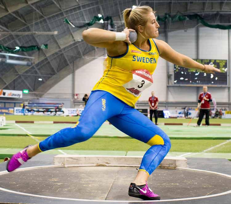 Fanny Roos, Athletics