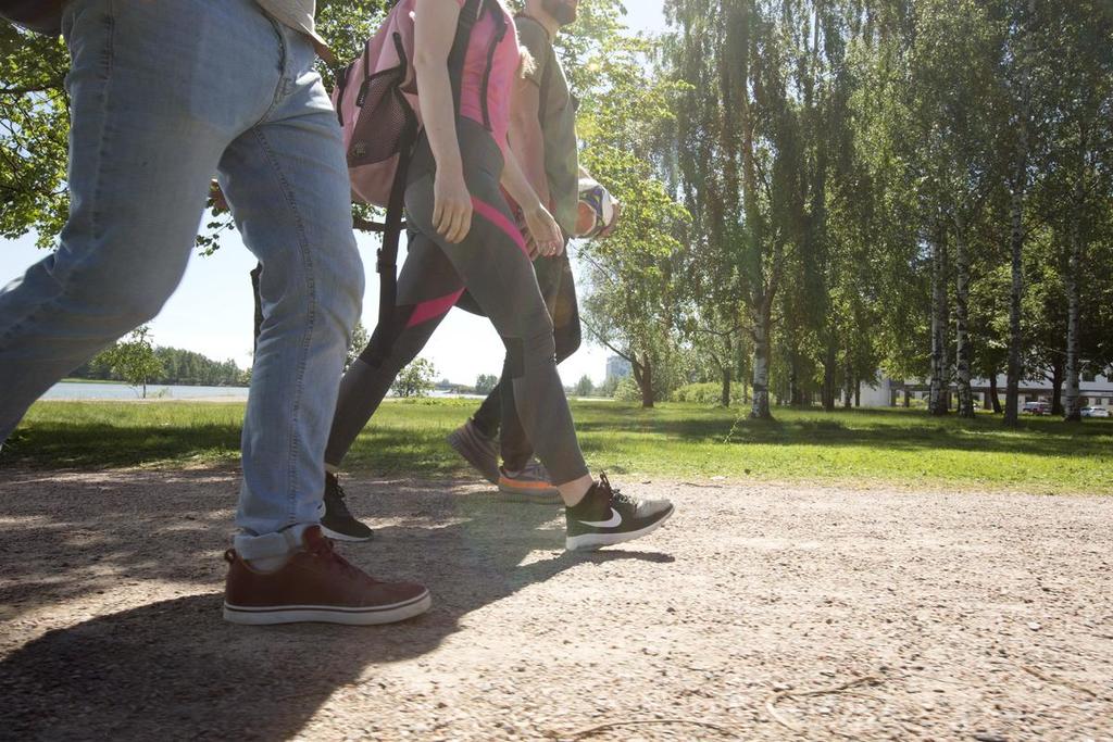 Boendet och arbetsplatser placeras på områden där resor kan ske med kollektivtrafik, cykel och till fots Förutsättningarna för den bilfria livsstilen förbättras när boendet koncentreras till centrum,