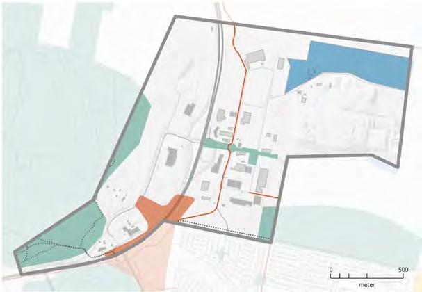 Varierat näringsliv Kulturhistoriska objekt Kulturmiljö bebyggelse Park, naturområde/skydd Bostäder Centrumverksamhet, handel, kontor Industri, upplag eller teknisk anläggning Begravning, kyrkligt