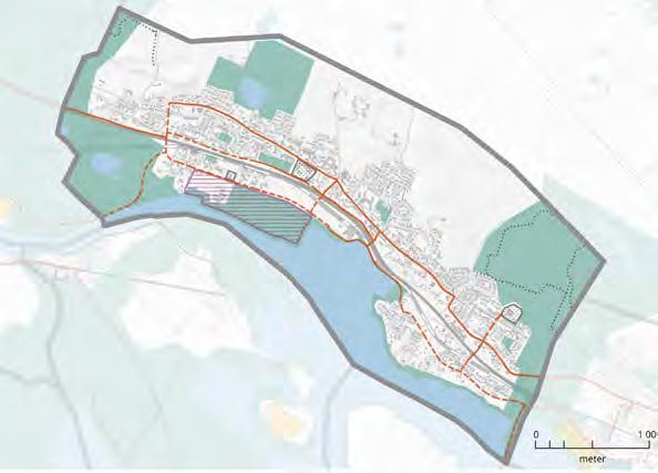 En helhetssyn för området ska tas fram i syfte att skapa en mötesplats för många. Inom området erbjuds möjligheten att bygga bostäder samt att skapa ett område för rekreation.