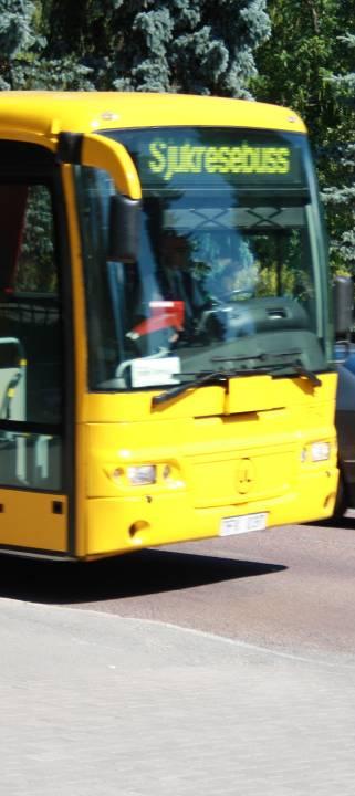 Transporter, sjukhusövergripande mål Mål 2013: Medverka till att minska utsläppen från resor till och från arbetet.