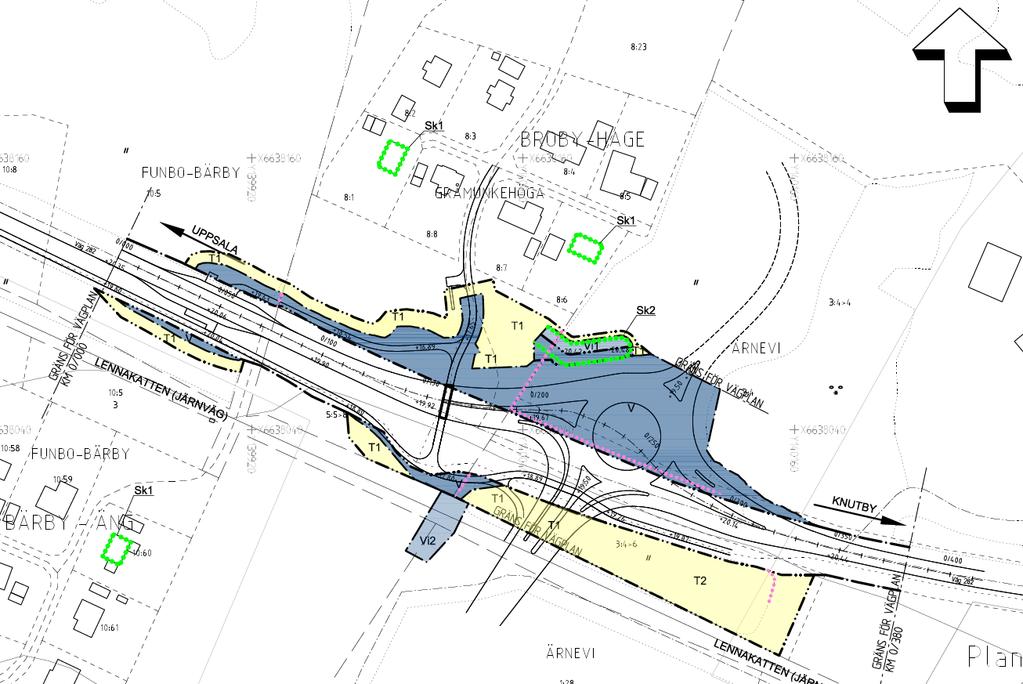Vägplan I och med den pågående och planerade utvecklingen i Södra Gunsta, där det planeras för sammantaget cirka 1 500 nya bostäder, ökar prognostiserade trafiken på väg 282 och trycket för en säker