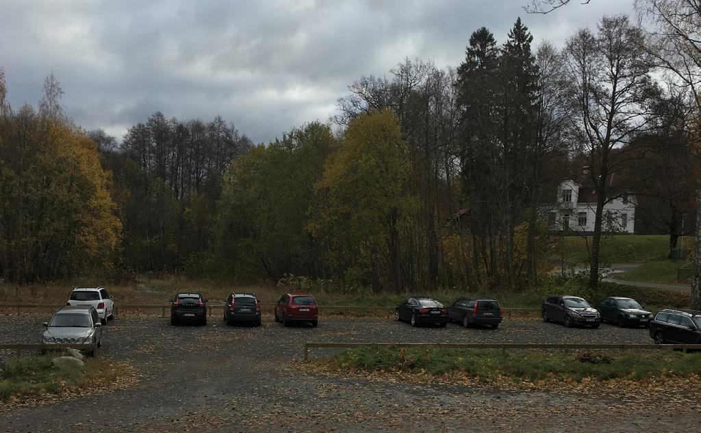 Planförslag Områdets disposition/sammanfattning Detaljplanen föreslår parkering som angörs från Vedhyggevägen samt skoländamål på del av parkmark, Vedhyggevägen och Pluggvägen.