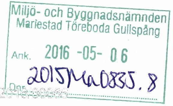 Sammanträdesprotokoll ; MARIESTAD Sammanträdesdatum Sida 1 Kommunfullmäktige Kf 51 2016-04-25 Reviderad taxa för prövning och tillsyn enligt miljöbalken MiljÖ: och Byggnadsnämnden Minestad Töreboda