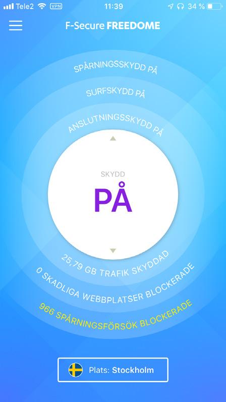 Kontrollera IP-adressläckor När vi ansluter via en VPN-tunnel ska webbplatserna på nätet se VPN-tjänstens IP-adress, inte vår egen sådana.