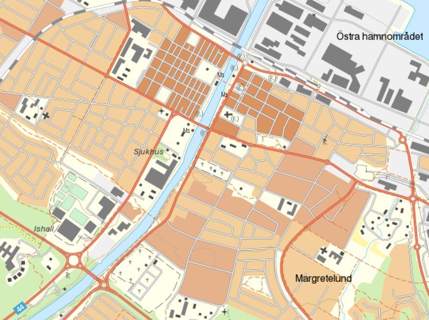 memo.docx 1,2 Figur 1. Översikt över var olika vattenverksamheter kommer att genomföras. Numreringen i kartan motsvarar numreringen i texten. Karta från WebbGIS, Länsstyrelsen Västra Götaland.