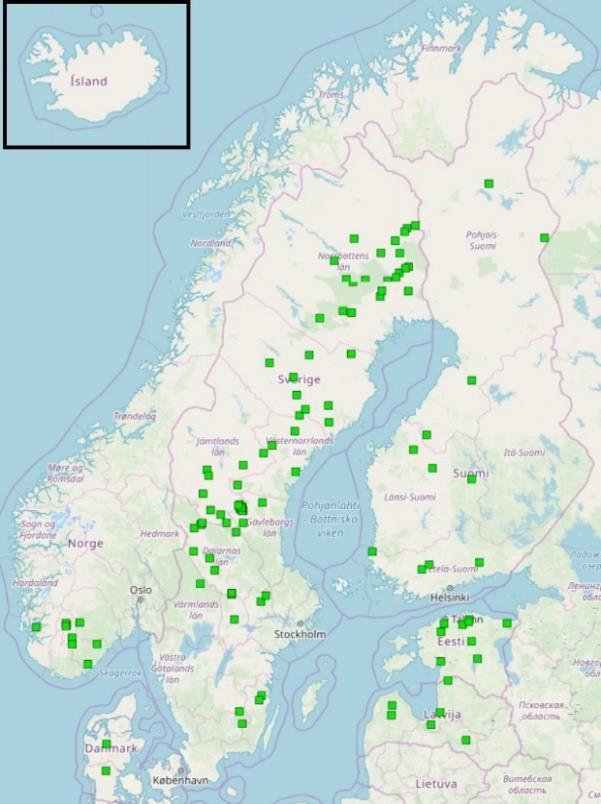 Då de nordiska ländernas ekosystem varierar, blir också riskerna för och effekterna av skogsbränder olika.