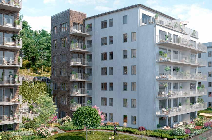 NACKA KVARNHOLMEN Sillkajens platå BOSTADSFAKTA ETAPP