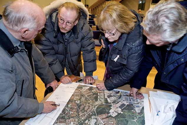 Allmänheten Från de större markägarna och från bostadsrättsföreningar längs sträckan har ett antal synpunkter inkommit. Nedan redovisas de i sammandrag.