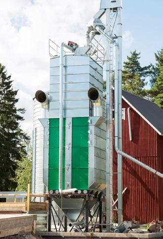 RCW-SERIEN STATIONÄRA TORKAR FÖR STORA AREALER AV SPANNMÅL Mepu RCW är en tork för stora arealer av spannmål. RCW utnyttjar vagntorkens cellkonstruktion, vilken garanterar en mera ekonomisk torkning.