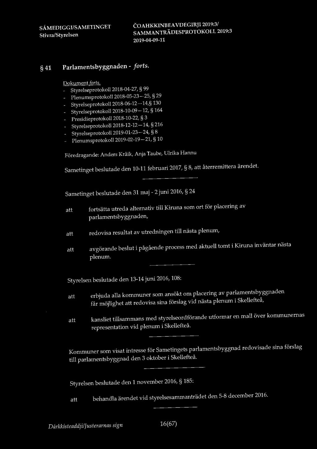 41 Parlamentsbyggnaden - forts.