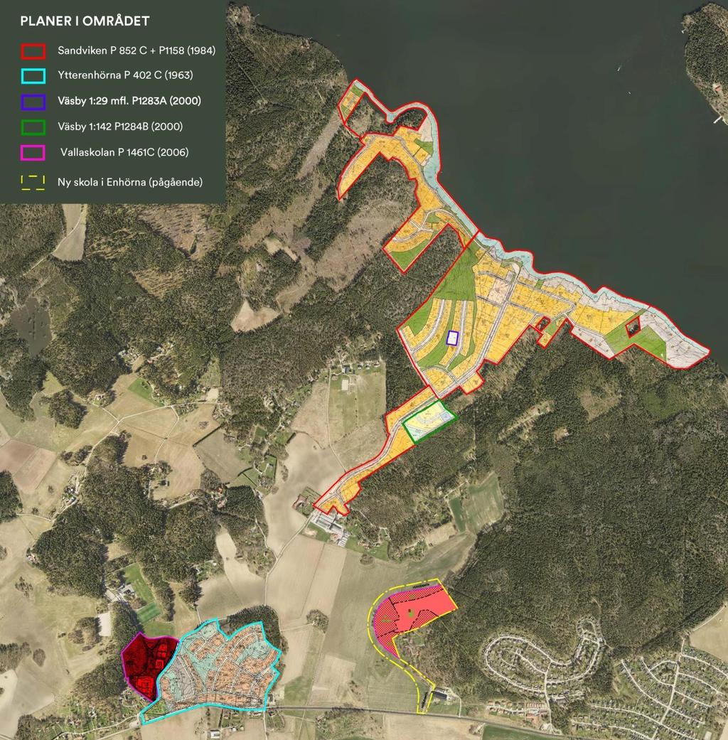 12 (47) Planerade utredningar/undersökningar som avvaktar planarbetets fortsatta inriktning innan de startar är följande: Bullerutredning, Geoteknisk undersökning med riskbedömning, Kulturmiljöanalys