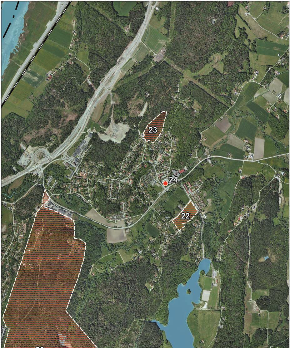 Tabellen redovisar planerat inflyttningsår för respektive projekt. Alafors Nr Projekt 2011 2012 2013 22 Sjövallav./Rishedsv.