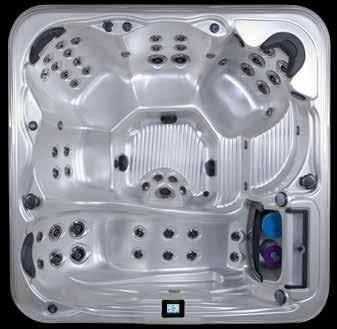 C A P T I VA Captiva 2,14m x 2,14m x 0,92m Captiva 7 383 Kg med vatten 1898 Kg 1515 Ltrs 2 Therapy Pumps footblasters Valbart 52 / 33 Om Grand Cayman känns för stort