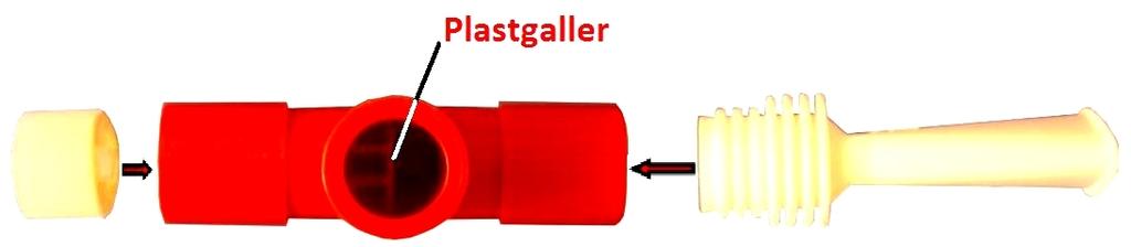 En manometer (se PEP/RMT ) som mäter luftvägstrycket under utandning används för att prova ut lämpligt motstånd. Bild 11. System 22 1.