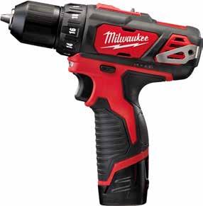 nr: 1640449 *1640449* 1285,- BORRSKRUVDRAGARE M12 BDD-202C Milwaukee M12