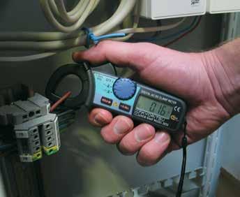 Isolationsprovare - voltmeter & ohmmeter/ genomgångstest