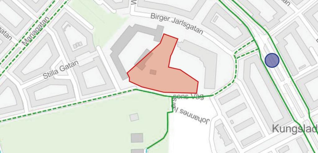 Sammanvägd tillgänglighet Service och urbana verksamheter Service finns på nära håll med olika slags butiker, restauranger och caféer i bottenvåningarna i bostadskvarteren.