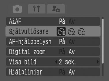Kontrollera att datum och klockslag har ställts in i kameran (s. 29). Datumstämpeln kan inte tas bort från bildinformationen när du har angett att den ska inkluderas.